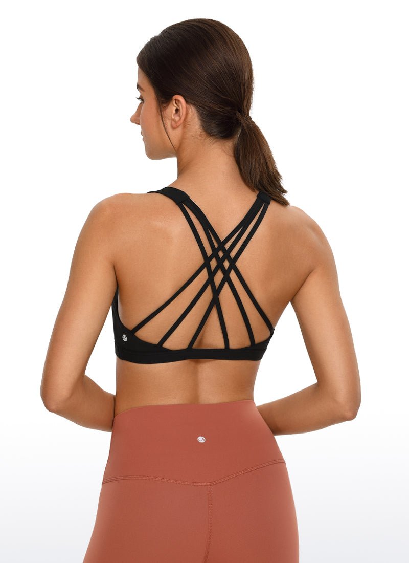 Brushed Nakedfeel Bra Criss Cross Back - Image 2