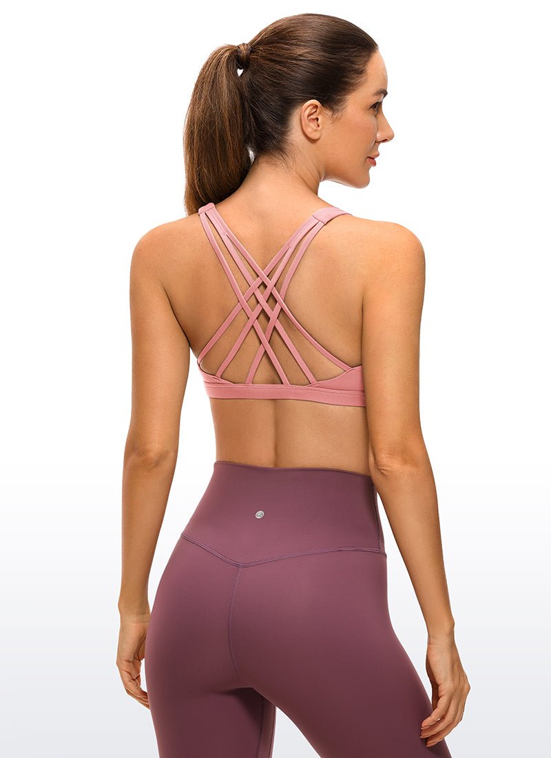 Brushed Nakedfeel Bra Criss Cross Back - Image 18