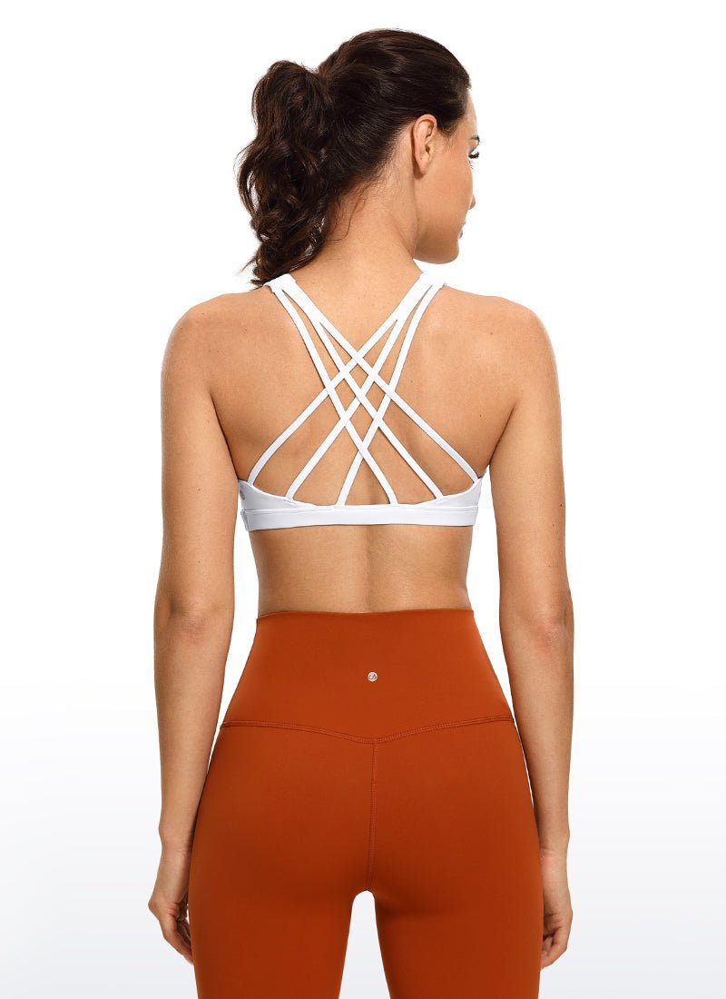 Brushed Nakedfeel Bra Criss Cross Back - Image 6