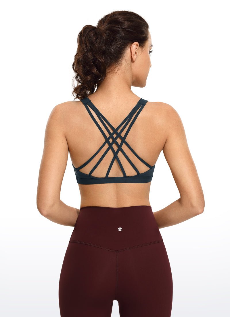 Brushed Nakedfeel Bra Criss Cross Back - Image 10