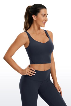 Butterluxe V Neck Built in Bra Tank