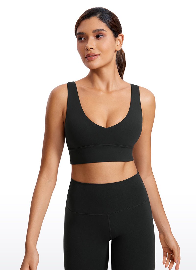 Butterluxe Deep V Neck Longline Sports Bra - Image 6