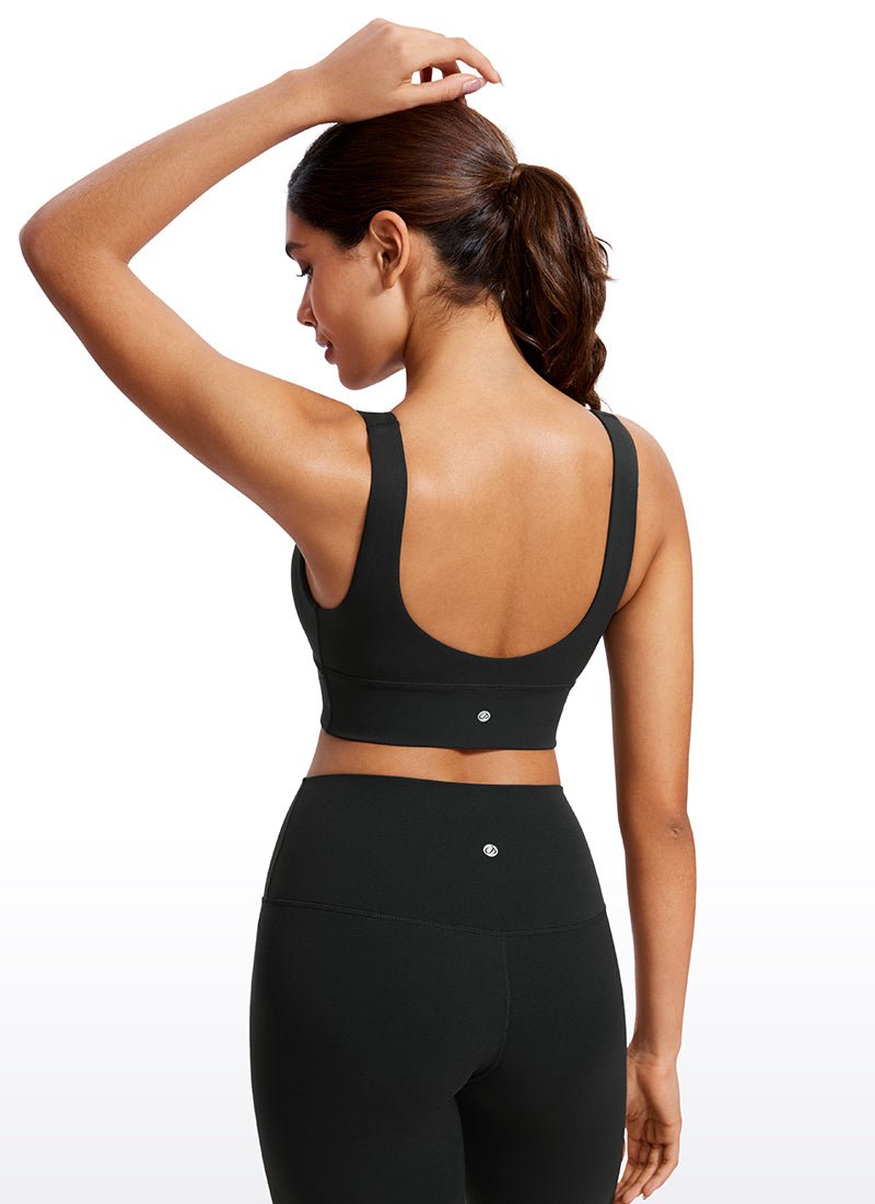 Butterluxe Deep V Neck Longline Sports Bra - Image 7