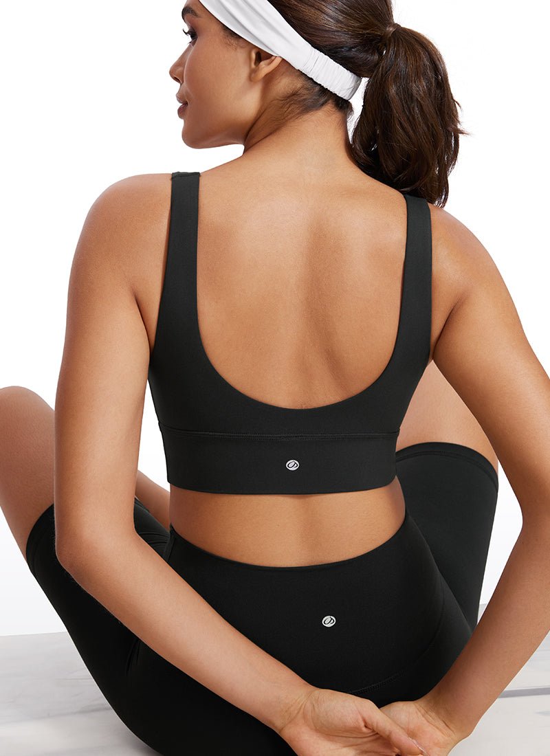 Butterluxe Deep V Neck Longline Sports Bra - Image 9