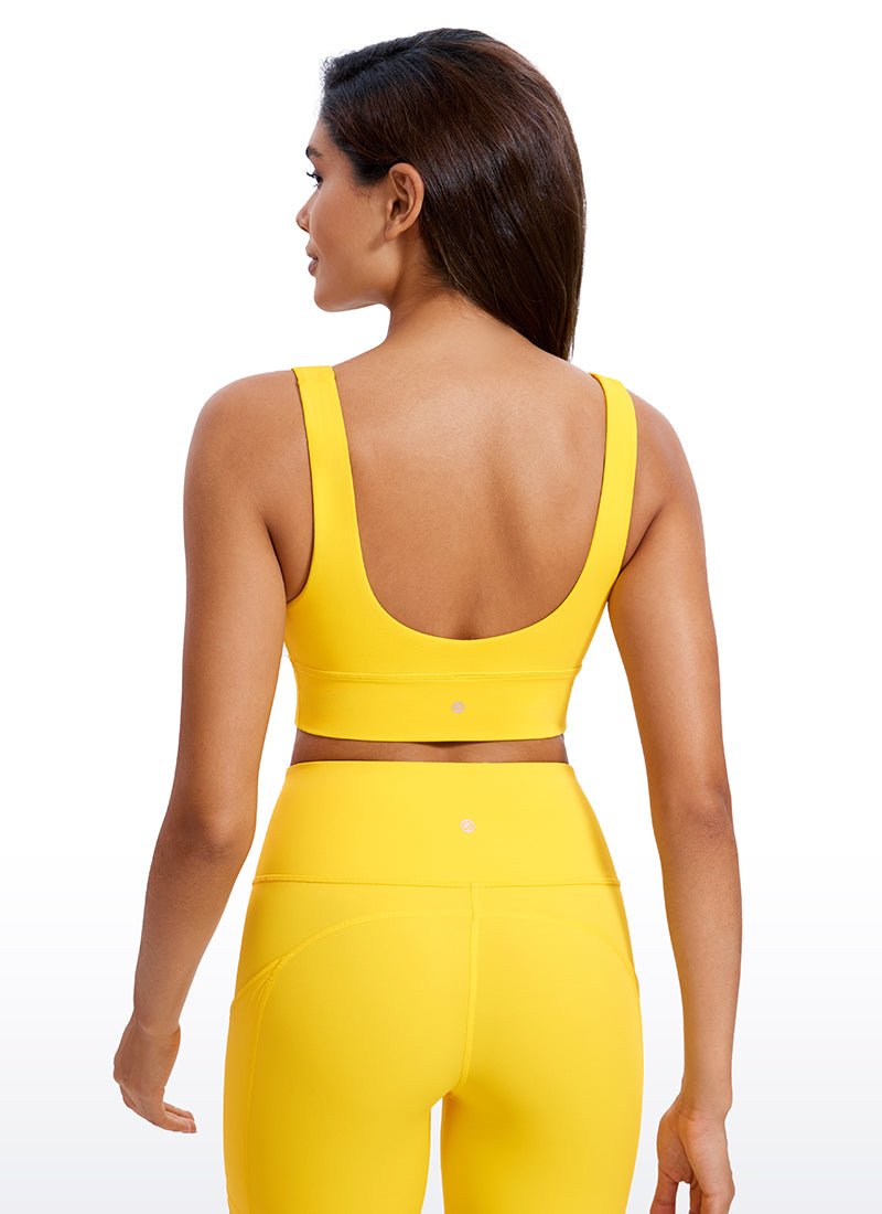 Butterluxe Deep V Neck Longline Sports Bra - Image 37