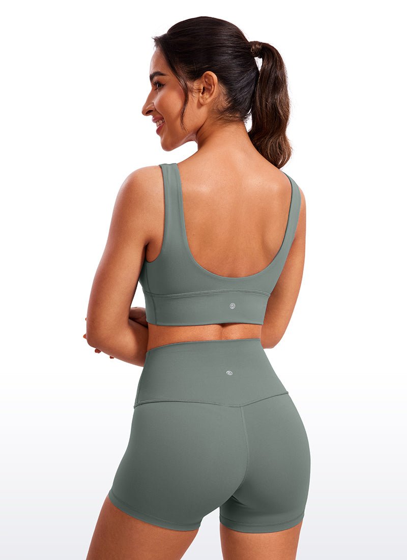 Butterluxe Deep V Neck Longline Sports Bra - Image 12