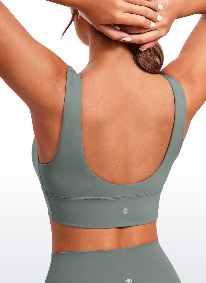 Butterluxe Deep V Neck Longline Sports Bra - Image 14