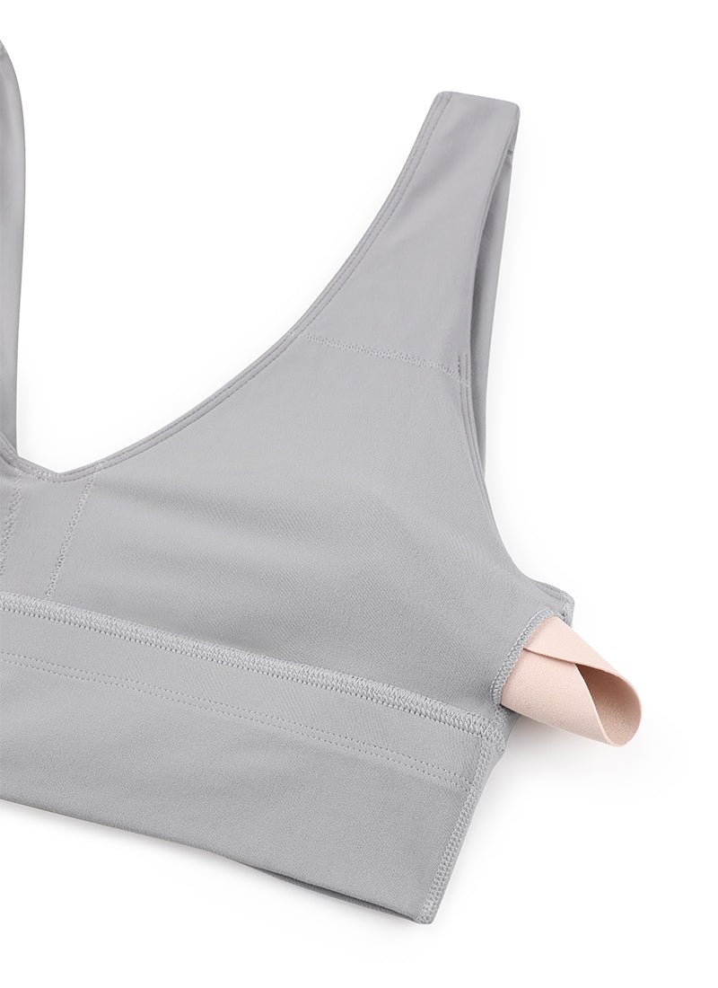 Butterluxe Deep V Neck Longline Sports Bra - Image 20