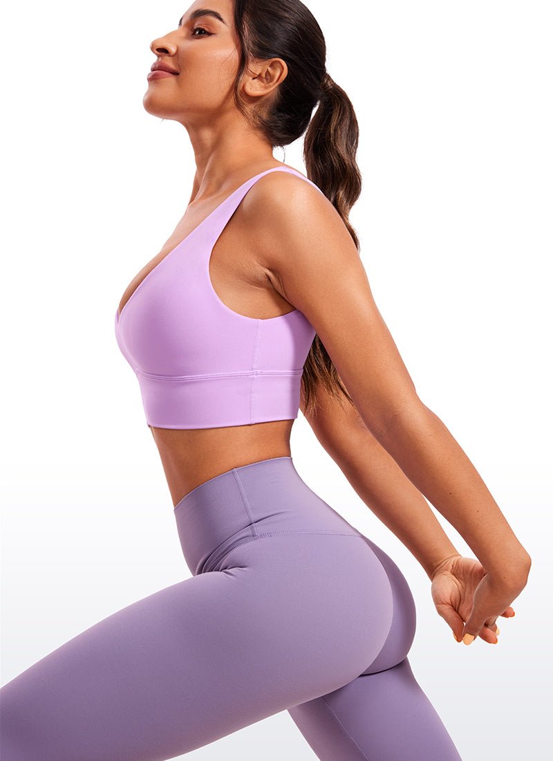 Butterluxe Deep V Neck Longline Sports Bra - Image 24