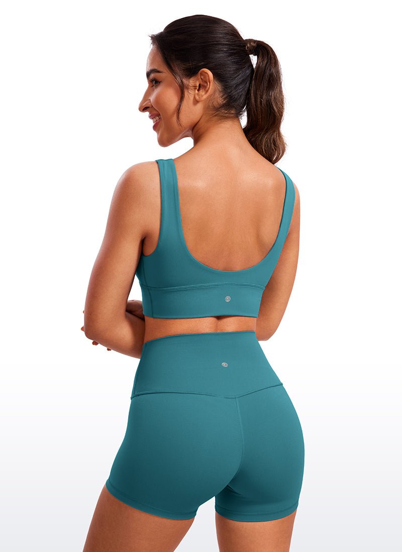 Butterluxe Deep V Neck Longline Sports Bra - Image 32