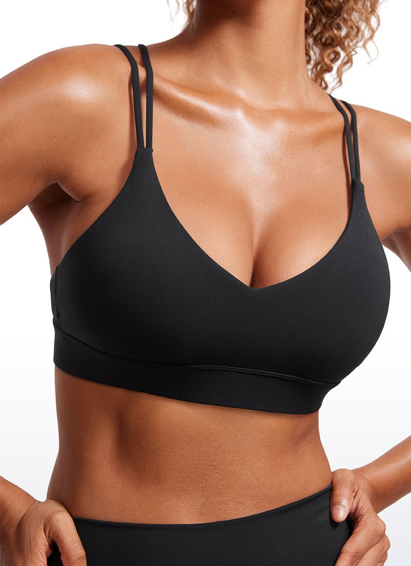 Butterluxe V Neck Strappy Back Bra - Image 4