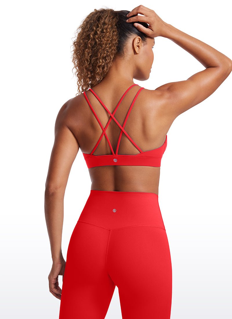 Butterluxe V Neck Strappy Back Bra - Image 17
