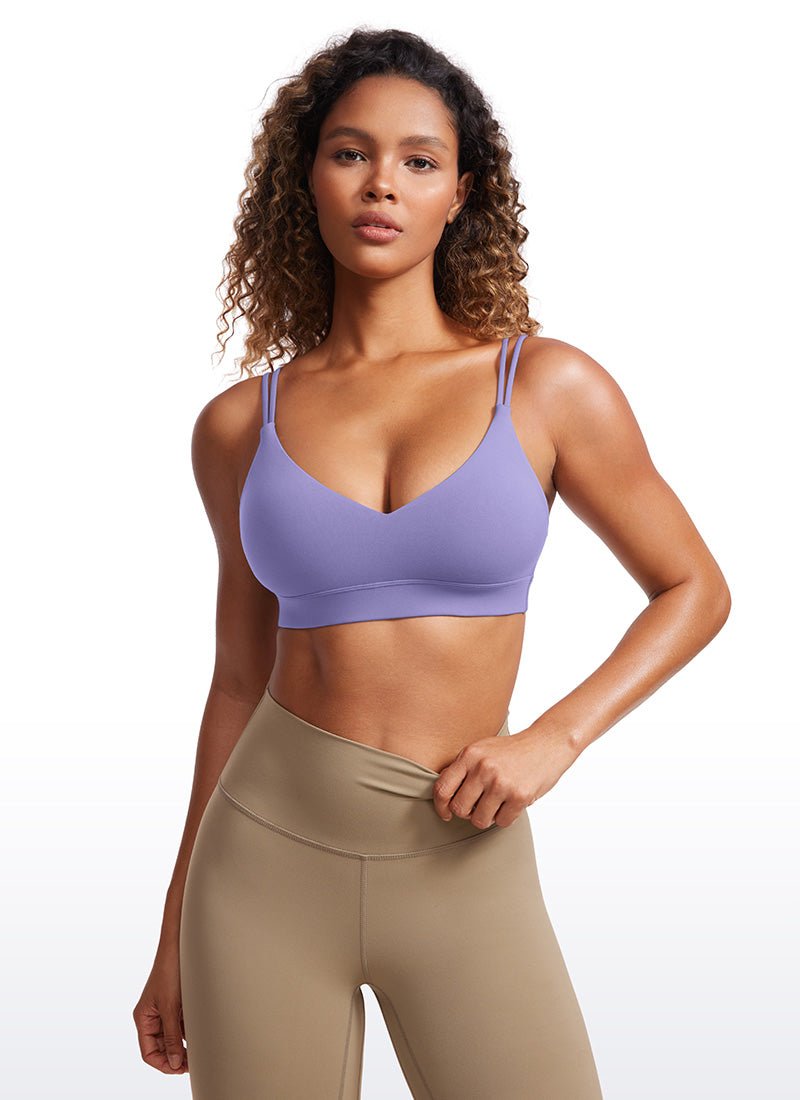 Butterluxe V Neck Strappy Back Bra - Image 21