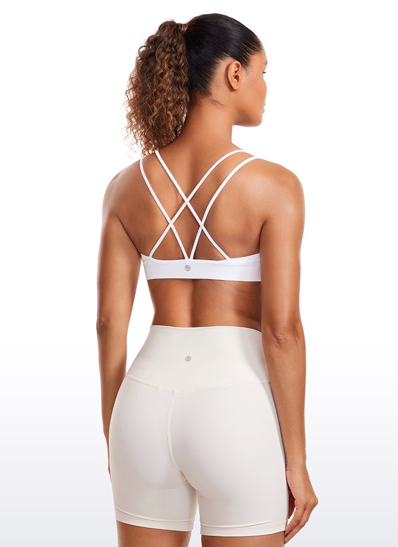 Butterluxe V Neck Strappy Back Bra - Image 7
