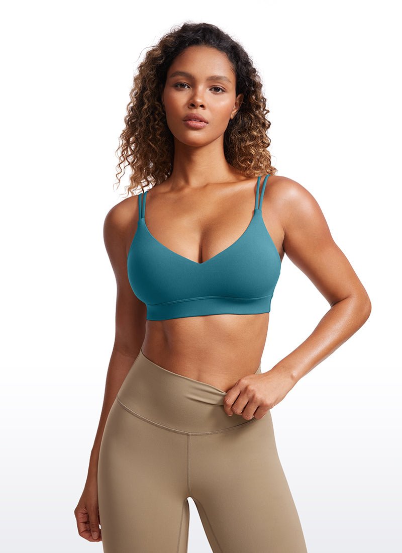 Butterluxe V Neck Strappy Back Bra - Image 11