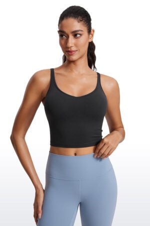 Butterluxe-Light V Neck Longline Sports Bra