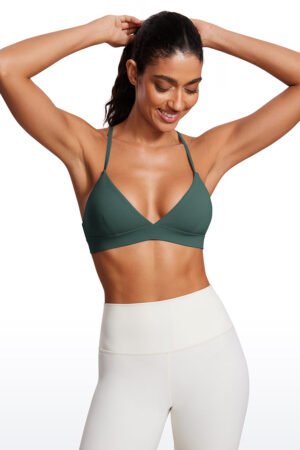 Nakedfeel Double Lined Triangle Strappy Sports Bra