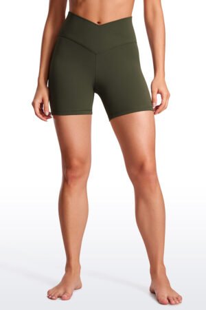 Butterluxe V Cross Waist Short 5"