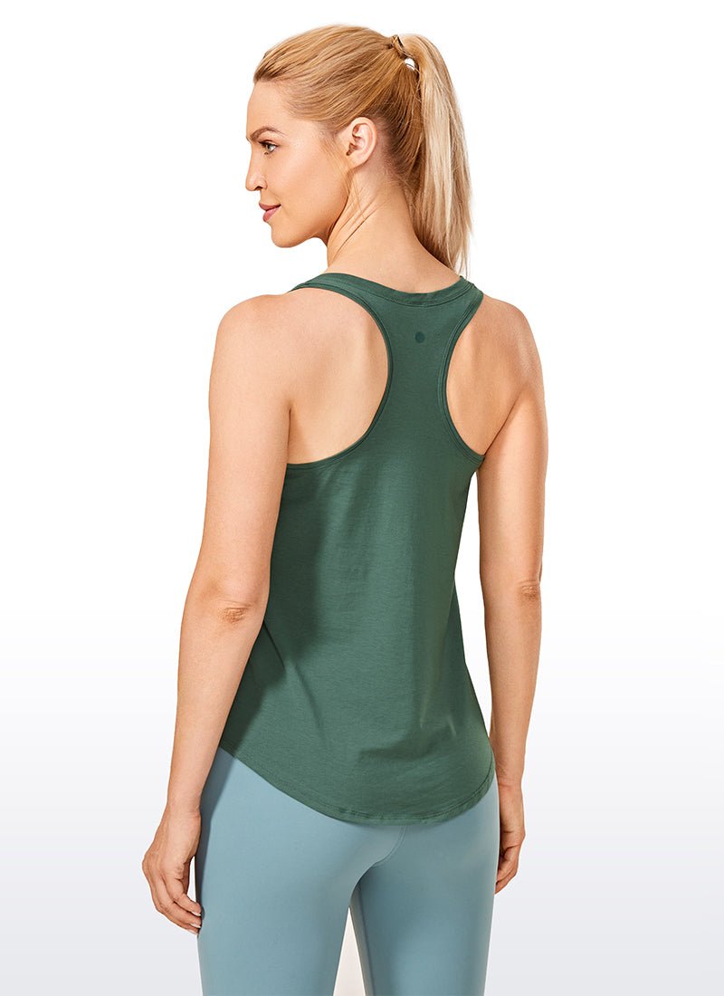 Pima Cotton Tank Racerback - Image 17