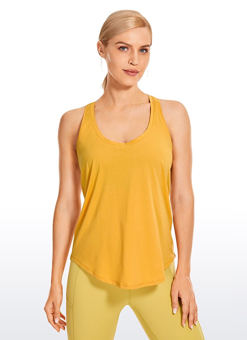 Pima Cotton Tank Racerback - Image 25